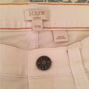 JCrew White Jeans